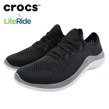 crocs LITERIDE 360 PACER Black/Slate Grey 206715画像