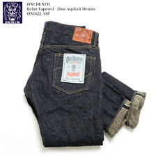 ONI DENIM Relax Tapered 20oz Asphalt Denim ONI622-ASP画像