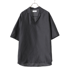 marka SKIPPER SHIRT - cupro linen nep cloth - M23A-17SH01B画像