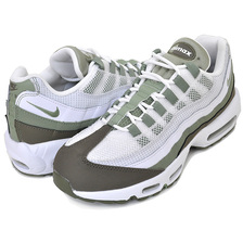 NIKE AIR MAX 95 white/oil green-medium olive FD0780-100画像
