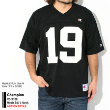 Champion C3-X328 Mesh S/S V-Neck画像