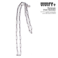 VIVIFY Rectangle Chain Necklace VFCL-004画像