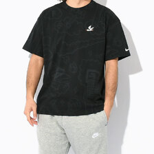 NIKE M90 Max BBALL AOP S/S Tee Black DZ2699-010画像
