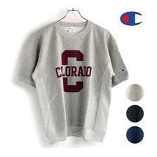 Champion REVERSE WEAVE HALF SLEEVE SWEATSHIRT C3-X012画像