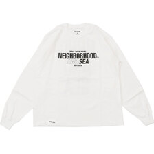 NEIGHBORHOOD &times; WIND AND SEA 23SS NHXWIND AND SEA.TEE LS-1 WHITE 231PCWSN-LT01S画像