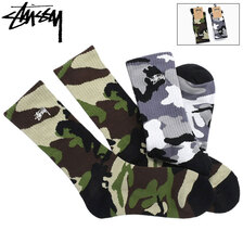 STUSSY Stock Camo Socks 138877画像