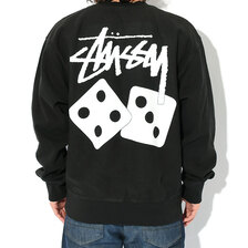 STUSSY Dice Pigment Dyed Sweat 1914883画像
