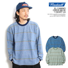RADIALL EL CAMINO - CREW NECK T-SHIRT L/S RAD-23SS-CUT004画像