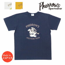 Pherrow's 半袖 Tシャツ プリント 23S-PMT5画像