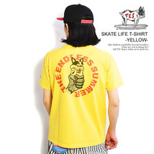 The Endless Summer TES SKATE LIFE T-SHIRT -YELLOW- メ FH-23574317画像