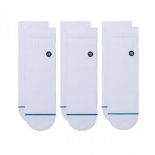 STANCE ICON QUARTER 3 PACK WHITE A356A21IQP画像