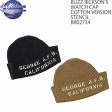 Buzz Rickson's WATCH CAP COTTON VERSION STENCIL BR02734画像