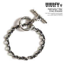 VIVIFY Hallmarks T-Bar Chain Bracelet VFB-130画像