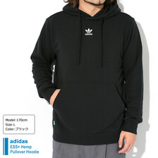 adidas ESS+ Hemp Pullover Hoodie Originals HR8618画像