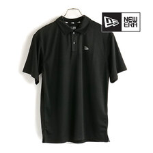 NEW ERA ゴルフ 半袖 鹿の子 ポロシャツ Dot ブラック 13516933画像
