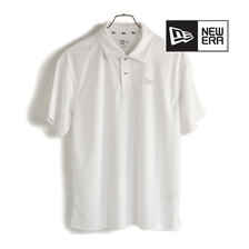 NEW ERA ゴルフ 半袖 鹿の子 ポロシャツ Dot ホワイト 13516932画像