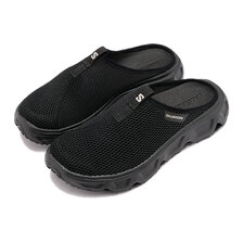 SALOMON REELAX SLIDE 6.0 W BLACK/BLACK/ALLOY L47112400画像