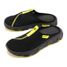 SALOMON REELAX SLIDE 6.0 BLACK/BLACK/BUTTERCUP L47112100画像