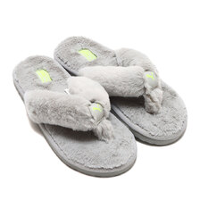PUMA PUMA FLUFF FLIP BX PLATINUM GREY/FAST YELLOW 385349-11画像