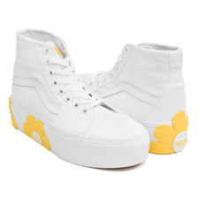 VANS SK8-HI TAPERED STACKFORM OSF TRUE WHITE VN0A5JM1W00画像