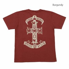 STUDIO D'ARTISAN US COTTON PRINT T-SHIRT - CROSS - 8106B画像