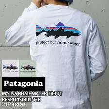 patagonia M's L/S Home Water Trout Responsibili Tee 37574画像