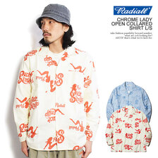 RADIALL CHROME LADY - OPEN COLLARED SHIRT L/S RAD-23SS-SH005画像