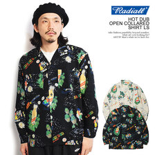 RADIALL HOT DUB - OPEN COLLARED SHIRT L/S RAD-23SS-SH012画像