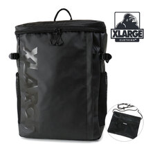 X-LARGE BOX STYLE BACKPACK BLACK 101231053008画像