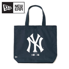NEW ERA ライトトートバッグ 14L ライトウェイト ニューヨーク・ヤンキース リップストップ ネイビー &times; ホワイト 13517738画像