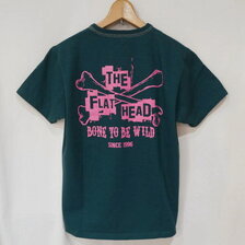 THE FLAT HEAD T-SHIRT - BONE TO BE WILD FN-THC-036画像
