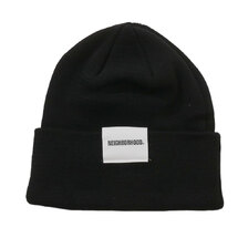 NEIGHBORHOOD 23SS BEANIE CAP BLACK 231YGNH-HT01画像