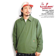 COOKMAN Delivery Jacket Light Olive -OLIVE GREEN- 231-31485画像