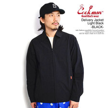 COOKMAN Delivery Jacket Light Black -BLACK- 231-31487画像
