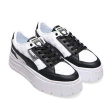 PUMA MAYZE STACK WNS ATMOS PINK PUMA WHITE-PUMA BLACK 394965-01画像