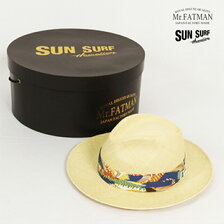 SUN SURF Mr.FATMAN ハワイアン・パナマハット MACKINTOSH MENU SS02739画像