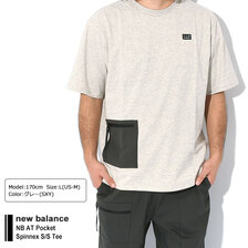 new balance NB AT Pocket Spinnex S/S Tee MT31534画像