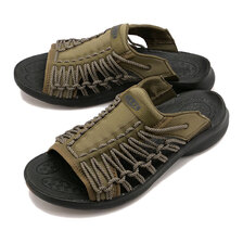 KEEN UNEEK SNK SLIDE Canteen/Black 1027183画像