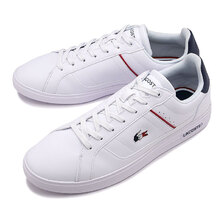LACOSTE EUROPA PRO TRI 123 1 SMA WHT/NVY/RE 45SMA0117-407画像