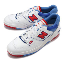 new balance BB550NCH WHITE/RED画像