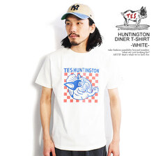 The Endless Summer TES HUNTINGTON DINER T-SHIRT -WHITE- FH-23574318画像