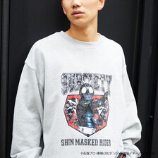 シン・仮面ライダー &times; Subciety SHIN MASKED RIDER SWEAT 105-36470画像