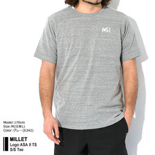 MILLET Logo ASA II TS S/S Tee MIV01853画像