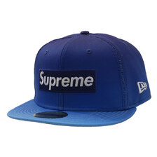 Supreme 23SS Gradient Box Logo New Era BLUE画像