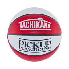 PICK UP PLAYGROUND &times; TACHIKARA BALL PACK RED / WHITE SB7-580画像