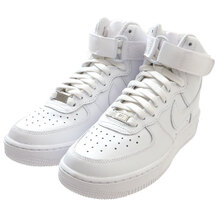 NIKE WMNS AIR FORCE 1 HIGH 07 WHITE/WHITE DD9624-100画像