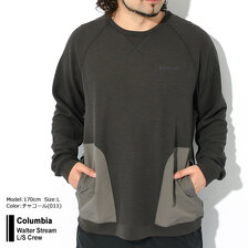 Columbia Walter Stream L/S Crew PM0704画像