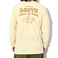 SOUYU OUTFITTERS Surf Logo L/S Tee S23-SO-03画像