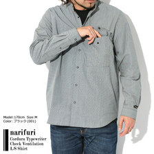 narifuri Cordura Typewriter Check Ventilation L/S Shirt NF4038画像