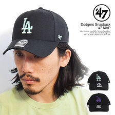'47 Brand Dodgers Snapback '47 MVP MVPSP12WBP画像